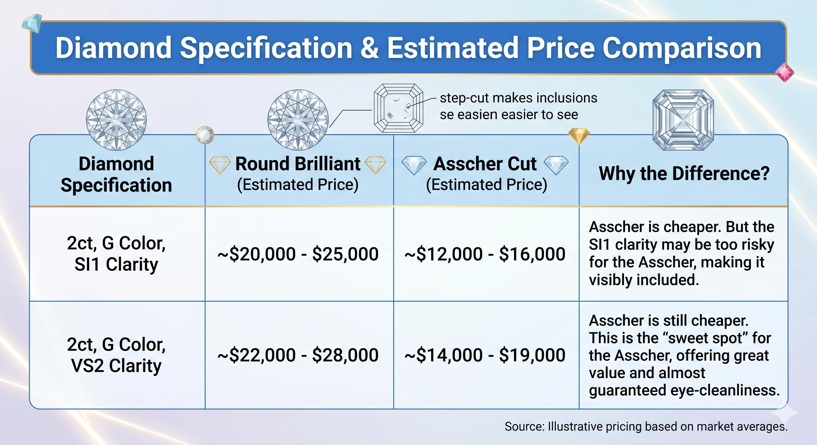 diamond Specification Price